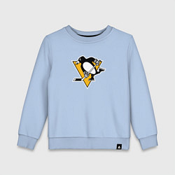 Свитшот хлопковый детский Pittsburgh Penguins: Evgeni Malkin, цвет: мягкое небо