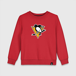Свитшот хлопковый детский Pittsburgh Penguins: Evgeni Malkin, цвет: красный