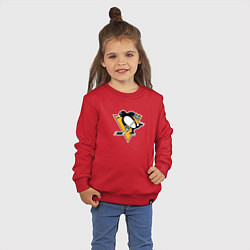 Свитшот хлопковый детский Pittsburgh Penguins: Evgeni Malkin, цвет: красный — фото 2