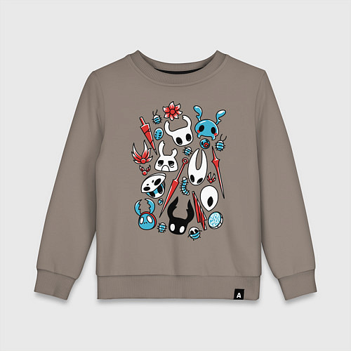 Детский свитшот Hollow Knight / Утренний латте – фото 1