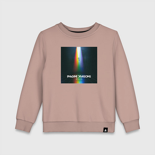 Детский свитшот IMAGINE DRAGONS / Пыльно-розовый – фото 1