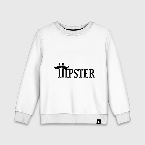 Детский свитшот Hipster / Белый – фото 1