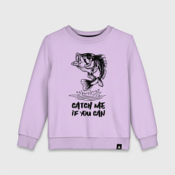 Детский свитшот Catch me if you can