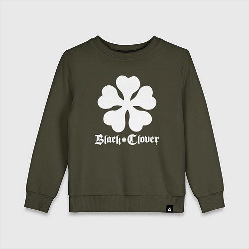Детский свитшот Black Clover / Хаки – фото 1