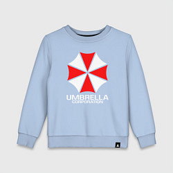 Свитшот хлопковый детский UMBRELLA CORP, цвет: мягкое небо