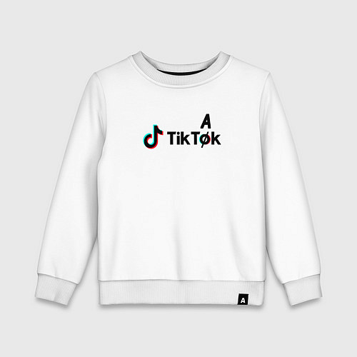 Детский свитшот TikTak / Белый – фото 1