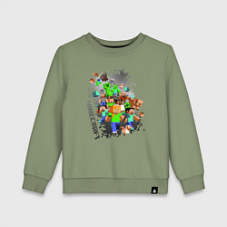 Детский свитшот Minecraft