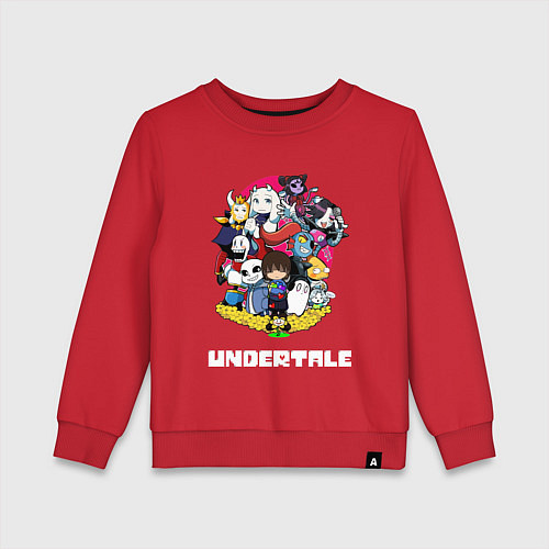 Детский свитшот UNDERTALE / Красный – фото 1