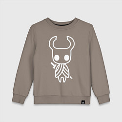Свитшот хлопковый детский Hollow Knight, цвет: утренний латте