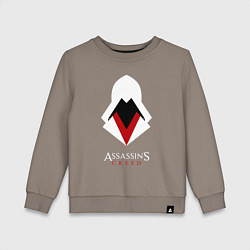 Свитшот хлопковый детский ASSASSIN'S CREED, цвет: утренний латте