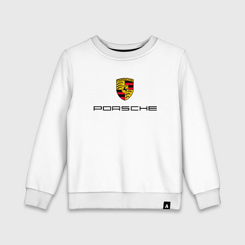 Детский свитшот PORSCHE / Белый – фото 1