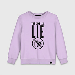Свитшот хлопковый детский PORTAL, цвет: лаванда