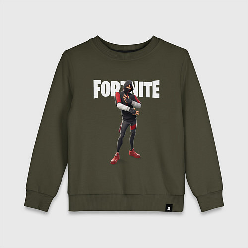 Детский свитшот FORTNITE IKONIK / Хаки – фото 1