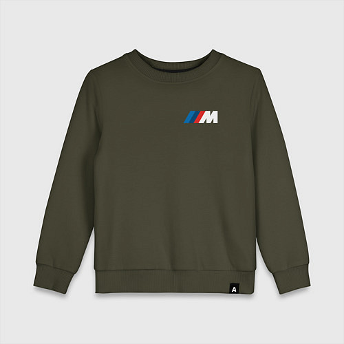 Детский свитшот BMW M LOGO 2020 / Хаки – фото 1