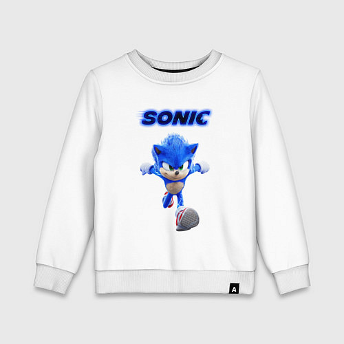 Детский свитшот SONIC / Белый – фото 1