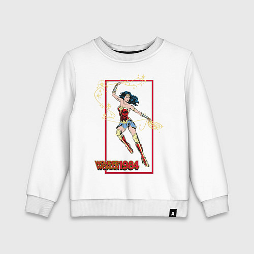 Детский свитшот Wonder Woman 1984 / Белый – фото 1