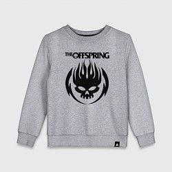 Свитшот хлопковый детский THE OFFSPRING, цвет: меланж