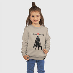 Свитшот хлопковый детский Bloodborne, цвет: миндальный — фото 2