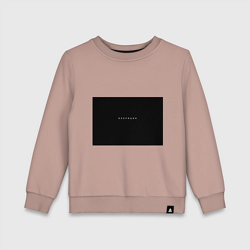 Детский свитшот Изоляция / Пыльно-розовый – фото 1