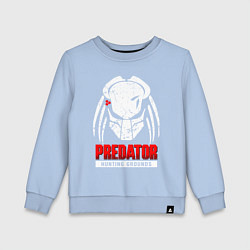Свитшот хлопковый детский PREDATOR: HUNTING GROUNDS, цвет: мягкое небо