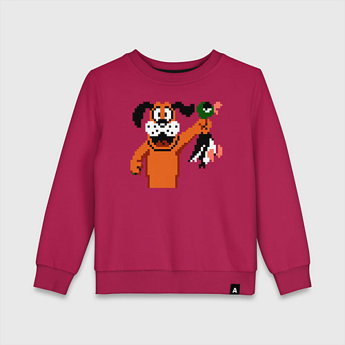 Детский свитшот Duck Hunt / Маджента – фото 1