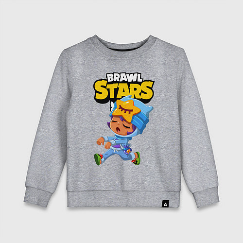 Детский свитшот BRAWL STARS SANDY / Меланж – фото 1