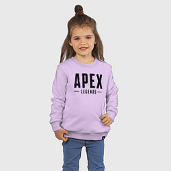 Свитшот хлопковый детский APEX LEGENDS НА СПИНЕ, цвет: лаванда — фото 2