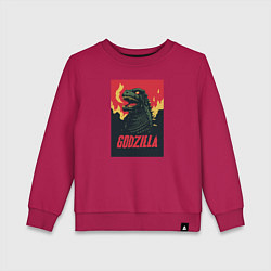 Детский свитшот Godzilla