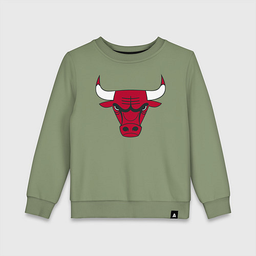 Детский свитшот Chicago Bulls / Авокадо – фото 1