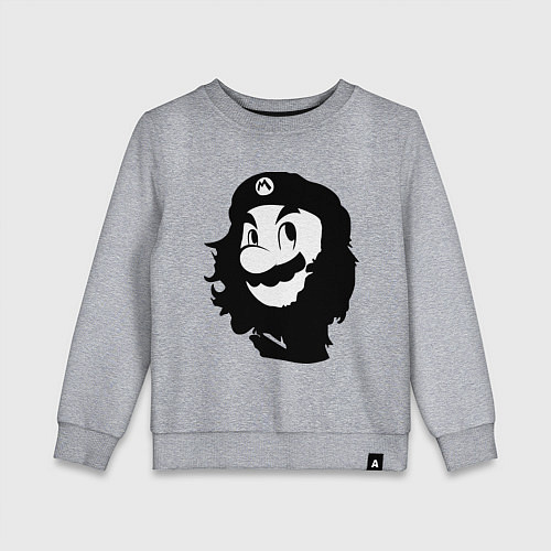 Детский свитшот Che Mario / Меланж – фото 1