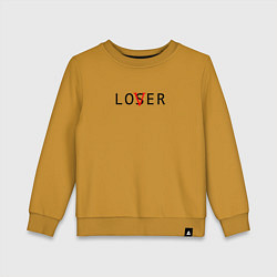 Детский свитшот Lover - loser