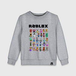 Свитшот хлопковый детский ROBLOX PIGGY, цвет: меланж