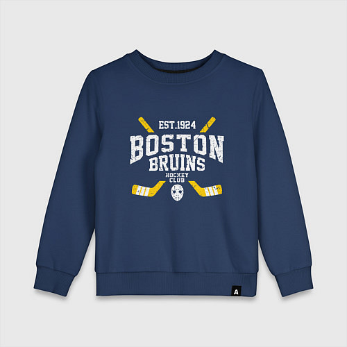 Детский свитшот Бостон Брюинз / Тёмно-синий – фото 1
