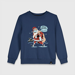 Детский свитшот Санта в маске