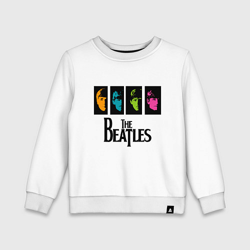 Детский свитшот Всемирный день The Beatles / Белый – фото 1