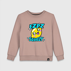 Детский свитшот Easy Peasy Lemon Squeezy