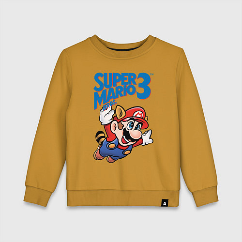 Детский свитшот Mario 3 / Горчичный – фото 1