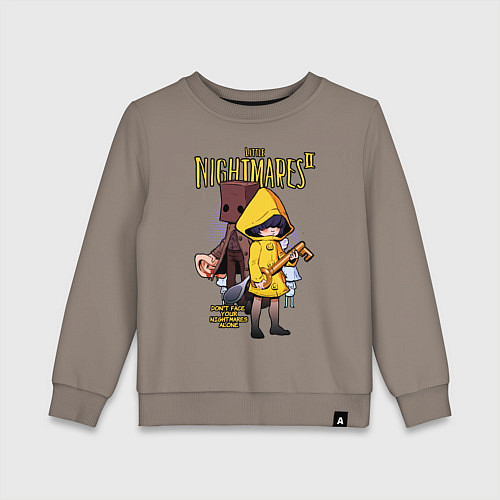 Детский свитшот LITTLE NIGHTMARES 2 / Утренний латте – фото 1