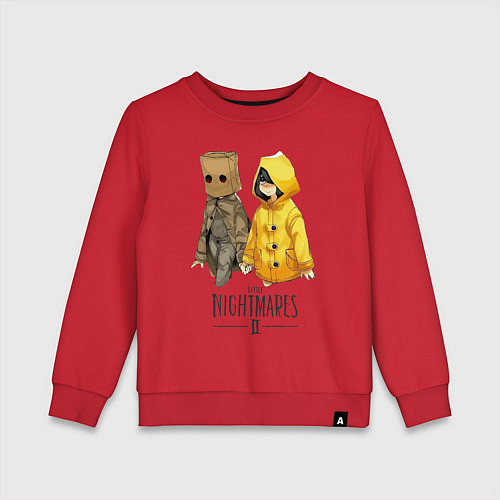 Детский свитшот Little Nightmares 2 / Красный – фото 1