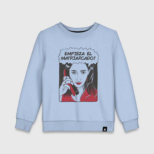Детский свитшот La Casa de Papel / Мягкое небо – фото 1