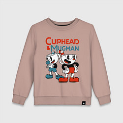 Детский свитшот Cuphead & Mugman