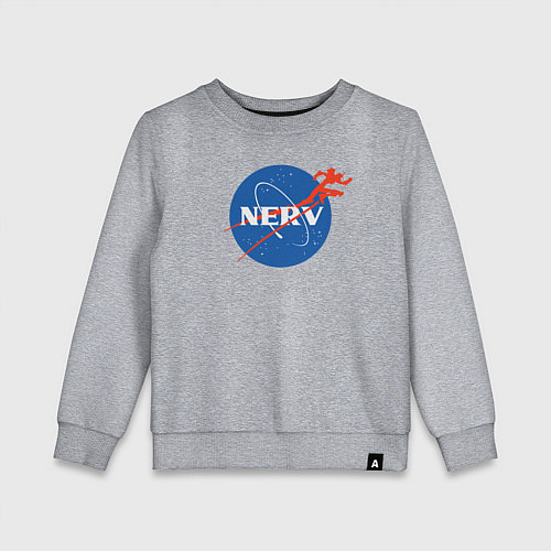 Детский свитшот Nerv / Меланж – фото 1