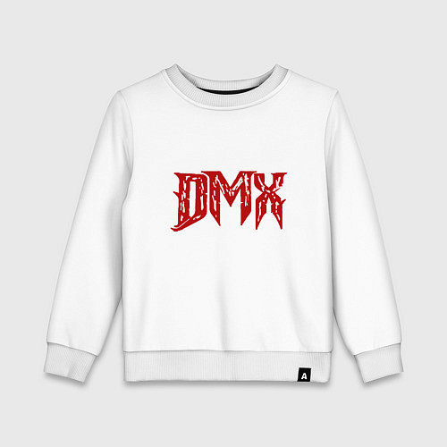 Детский свитшот DMX - Red & White / Белый – фото 1