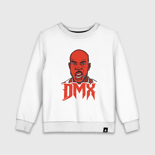 Детский свитшот DMX Red / Белый – фото 1