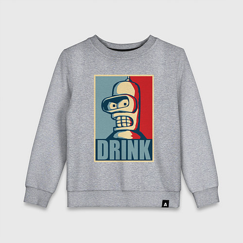 Детский свитшот Bender / Меланж – фото 1