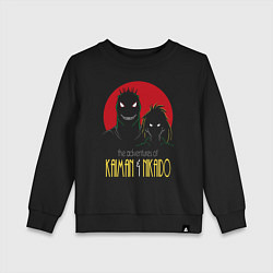 Свитшот хлопковый детский DOROHEDORO, цвет: черный