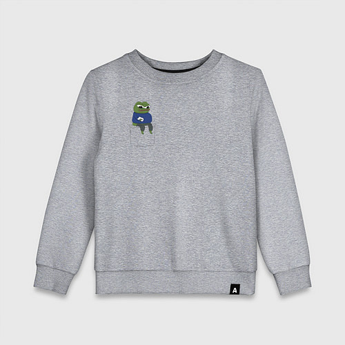 Детский свитшот Pepe Thinking room / Меланж – фото 1