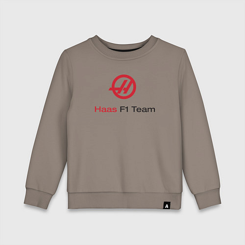 Детский свитшот Haas F1 Team / Утренний латте – фото 1