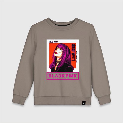 Детский свитшот Лиса / Утренний латте – фото 1