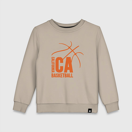 Детский свитшот California Basket / Миндальный – фото 1